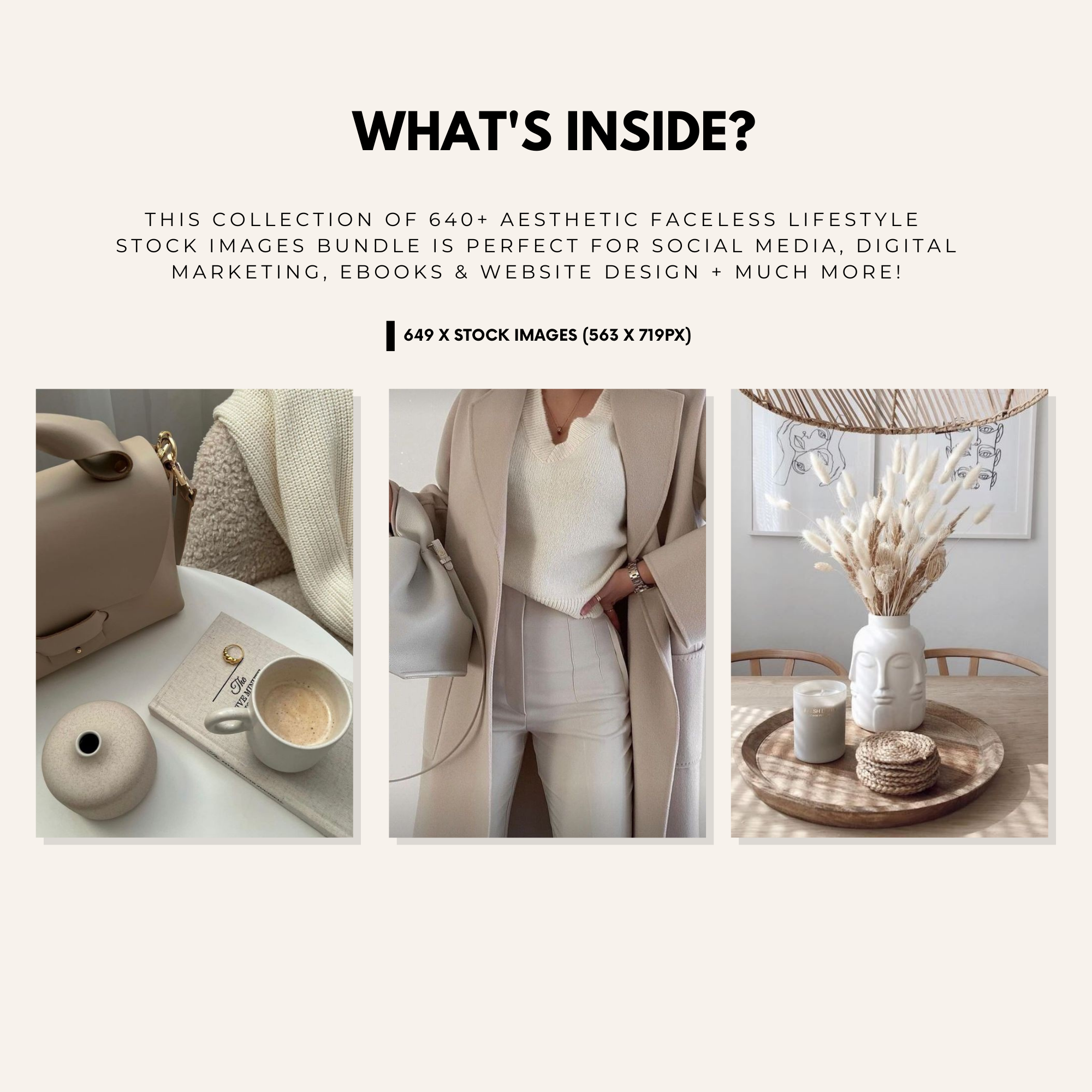 649 Lifestyle Stock Photos Bundle - Elevate Her Agency