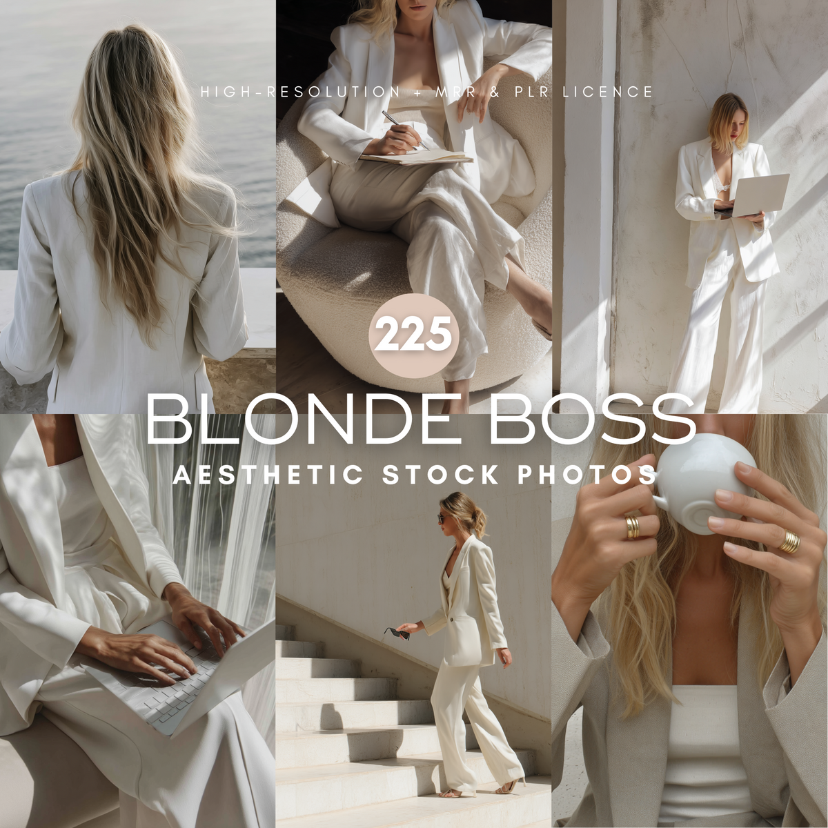 225 Blonde Boss Stock Photos - Elevate Her Agency