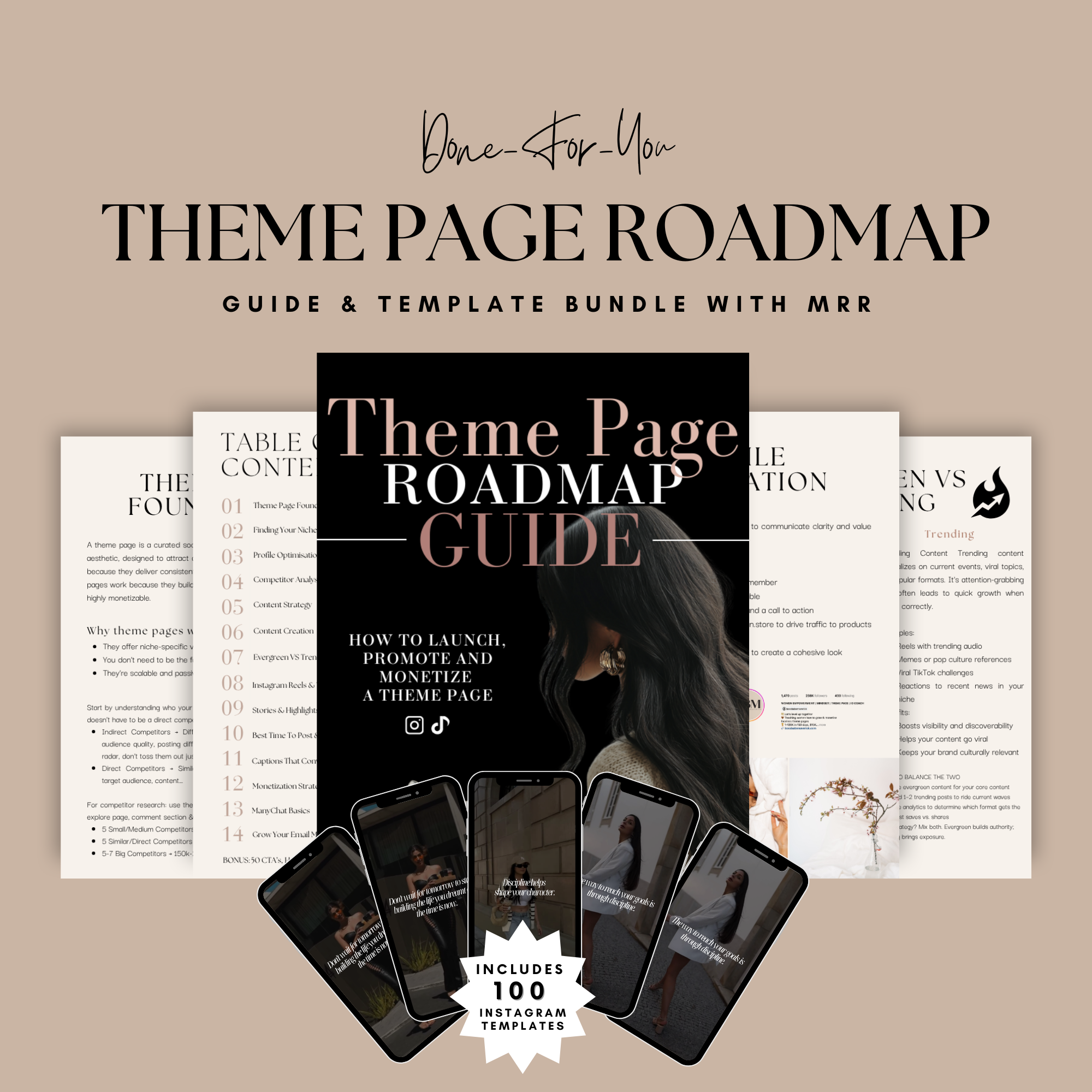 Theme Page Templates & Guide Bundle - Elevate Her Agency