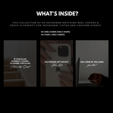 50 Dark & Modern Instagram Reel Covers & Posts
