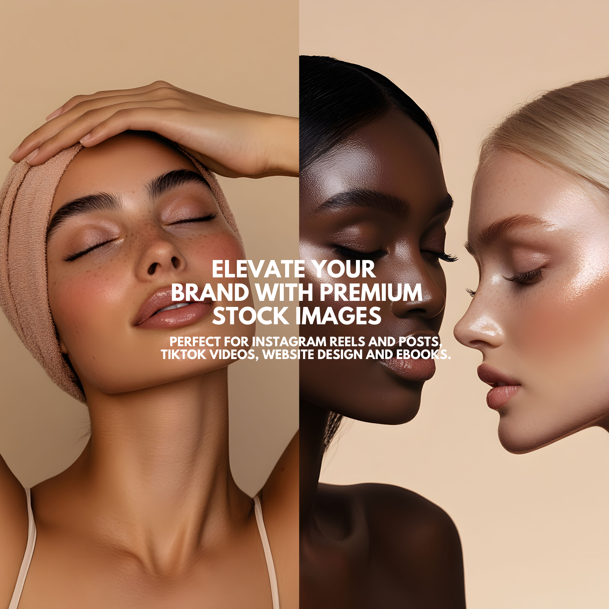 100 Skincare Beauty Stock Photos - Elevate Her Agency