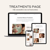 Elegant Shopify template for high-end skincare brands. Fully customizable for a seamless shopping experience