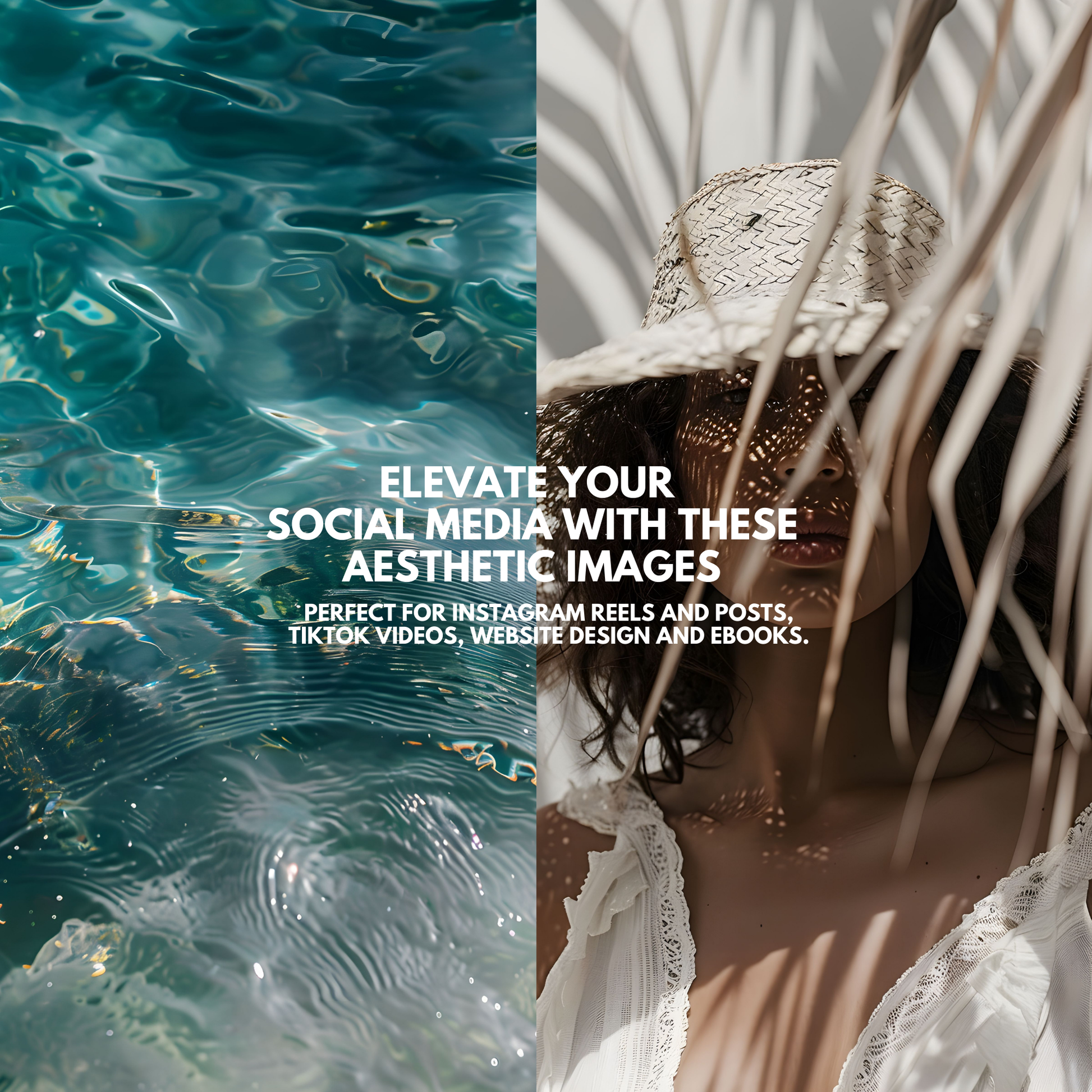 Elevate your social media with aesthetic Bali Beach stock images, perfect for Instagram, TikTok, website design, and eBooks with master resell rights.