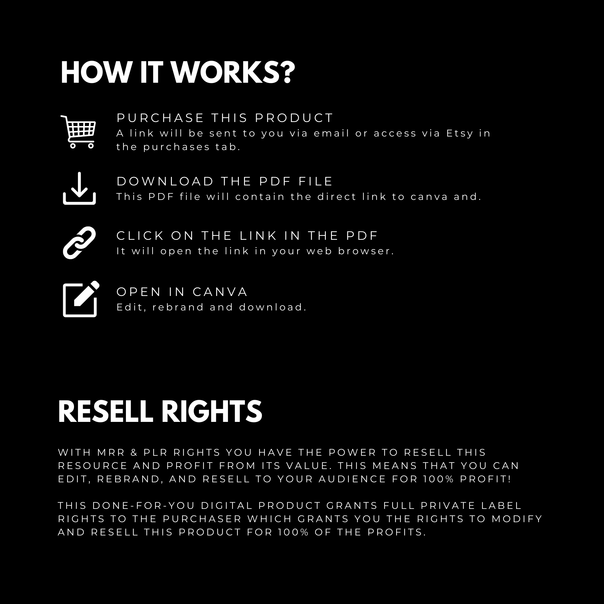 50 Dark & Modern Instagram Templates - Elevate Her Agency