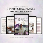 Manifesting money guide: Learn how to attract wealth, abundance, and financial freedom.