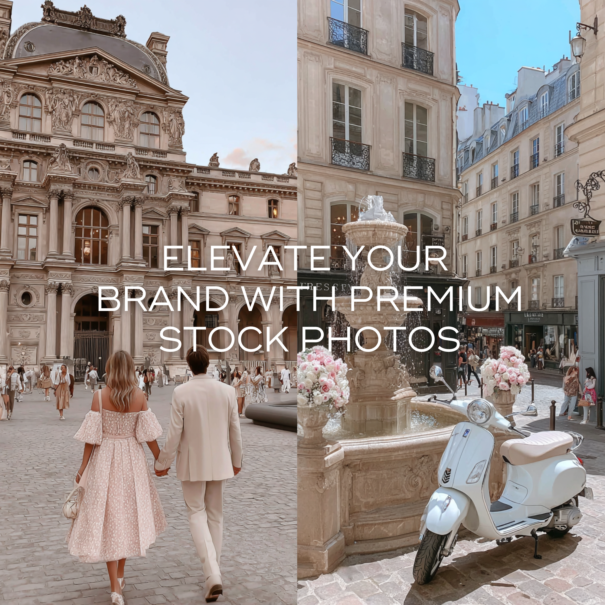 60 French Parisian Stock Photos