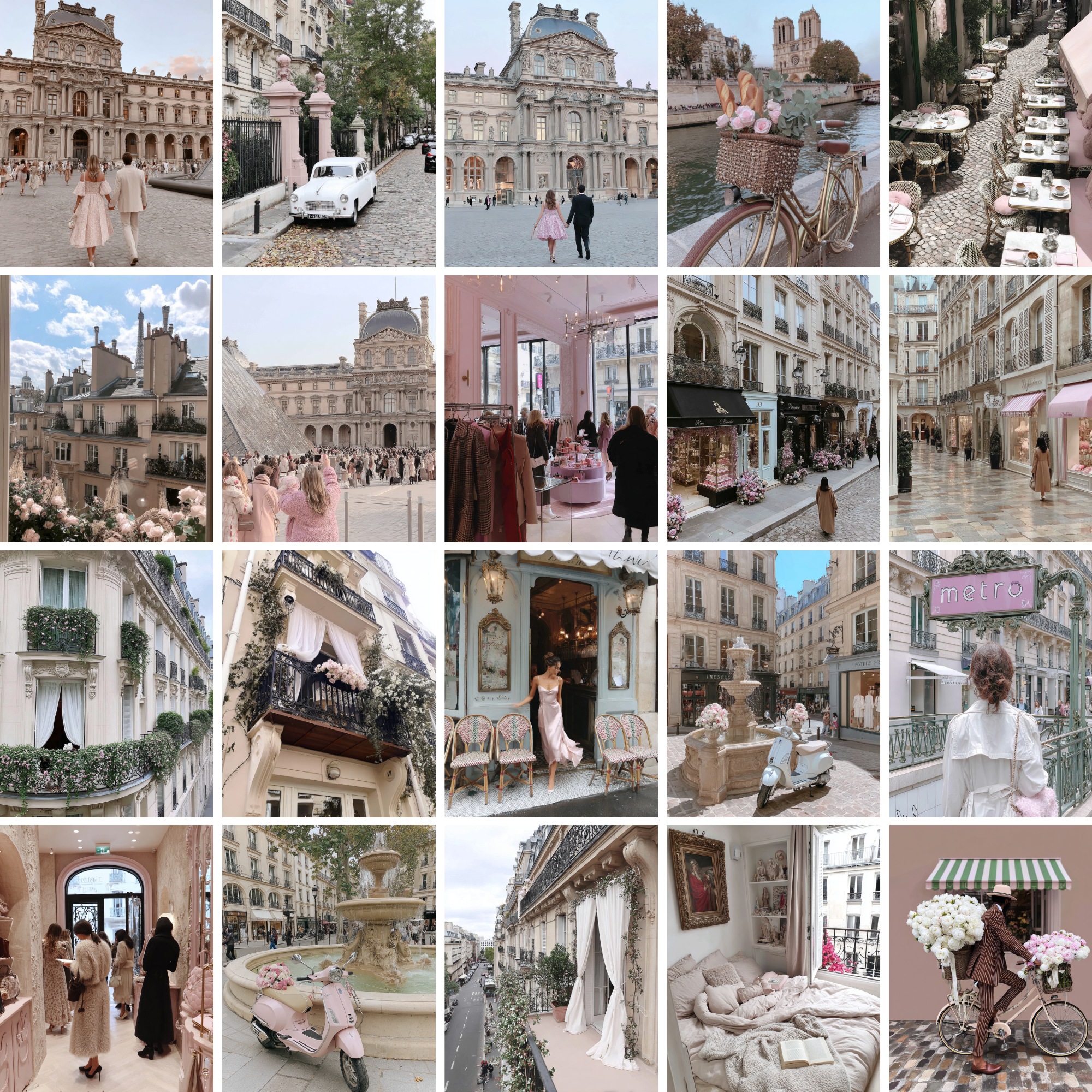 60 French Parisian Stock Photos