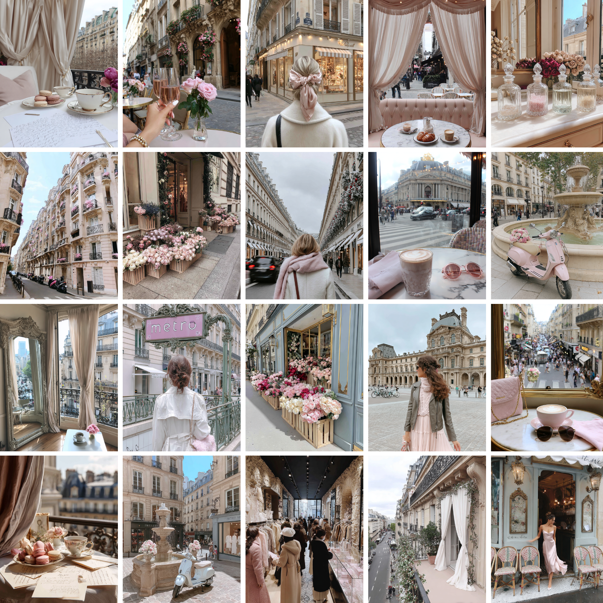 60 French Parisian Stock Photos